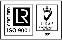 Logo of Information Security Management System(ISO 9001) & United Kingdom Accreditation Service(UKAS Management system 001) accreditation.